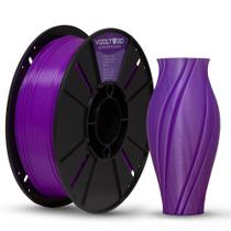 Filamento PLA Roxo Premium 1Kg, 1,75mm, Para Impressora 3D - Voolt3D Oficial