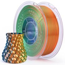 Filamento PLA Seda ELEGOO 1,75mm - 3 Cores Filamento PLA Seda ELEGOO 1,75mm - 3 Cores