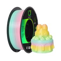 Filamento pla silk rainbow fada Filamento pla silk rainbow fada