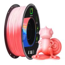 Filamento Pla Termo Vermelho e Rosa 1kg Multfila Impressora 3D 1.75mm Filamento Pla Termo Vermelho e Rosa 1kg Multfila Impressora 3D 1.75mm