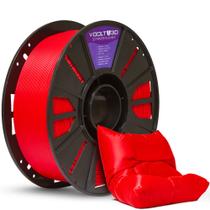 Filamento PLA Vermelho Premium 1Kg, 1,75mm, Para Impressora 3D - Voolt3D Oficial Filamento PLA Vermelho Premium 1Kg, 1,75mm, Para Impressora 3D - Voolt3D Oficial