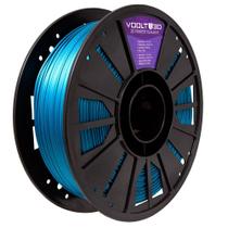 Filamento PLA Voolt3D V-Silk, Azul Metalizado, 1.75mm, 1kg - PL-AZ-MT-SK-1