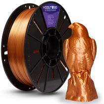 Filamento PLA VSilk 1 1kg Voolt 3D Várias Cores Mais brilho
