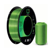 Filamento silk pla verde limao Filamento silk pla verde limao