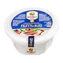 Filé de anchova Aliche italiano Rizolli 420g