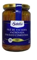 Filé De Anchova Di Salerno Em Óleo Comestível 550g