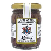 Filé de anchova Melilla vidro 90g
