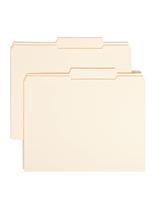 File Folder Smead Reforçada com 2/5 cortes à direita da letra central