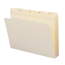 File Folder Smead Reforceed 1/5 Cut Tab Tamanho Carta 100/Caixa