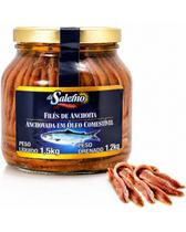 Filés de Anchova Di Salerno em Óleo Comestível Importada Argentina 1,5kg
