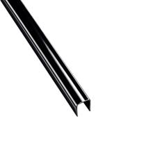 Filete PP1 Inox Preto Brilhante 120 cm Filete PP1 Inox Preto Brilhante 120 cm