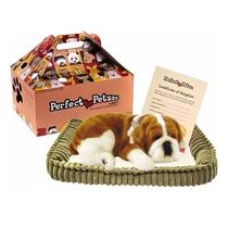 Filhote Pelúcia Bulldog Perfect Petzzz Respira Cama/Caixa/Co
