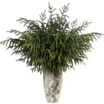Filial de Natal artificial FOTEEWL Real Touch Norfolk Pine Filial de Natal artificial FOTEEWL Real Touch Norfolk Pine