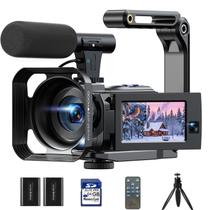 Filmadora CAMWORLD 5K com Duas Lentes 56MP WiFi Cartão SD 64GB Filmadora CAMWORLD 5K com Duas Lentes 56MP WiFi Cartão SD 64GB