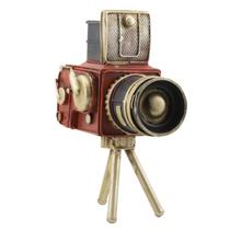 Filmadora Com Tripé 22.5cm Estilo Retrô - Vintage