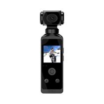 Filmadora De Bolso 4K 1080P HD Com 270 graus Mini Câmera Esportiva À Prova D'água Com Tela Rotativa E
