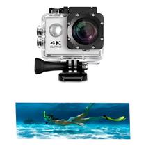 Filmadora Esportiva 4k 16mpx Com Acessórios Wi-fi Completa