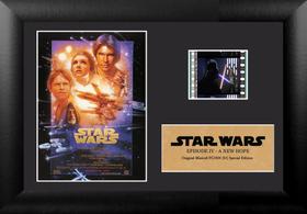 FilmCells Star Wars Episódio IV Uma Nova Esperança Film Cell Display FilmCells Star Wars Episódio IV Uma Nova Esperança Film Cell Display