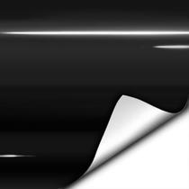 Filme Adesivo Vinil Preto Brilhante Vivid Gloss - 30cm x 150cm