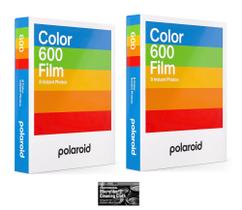 Filme colorido instantâneo Polaroid Originals 600/i-Type, pacote com 2 Filme colorido instantâneo Polaroid Originals 600/i-Type, pacote com 2