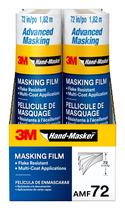 Filme de mascaramento 3M Hand Mask Advanced 72 polegadas x 90 pés 8 rolos