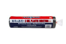 Filme de plástico para folhas de plástico-Gard 626132 3 mil 3 m x 7,6 m preto Filme de plástico para folhas de plástico-Gard 626132 3 mil 3 m x 7,6 m preto