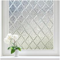 Filme de privacidade para janelas Haton Decorative Frosted Glass 60x200cm Filme de privacidade para janelas Haton Decorative Frosted Glass 60x200cm