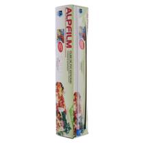 Filme de PVC Esticável com Trilho 45cm X 300m X 0,8 micras ALPFILM