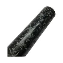 Filme De Vinil De Fibra De Carbono Forjado Preto Para Carro E Moto, Protetor Hexagonal Diamante