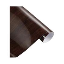 Filme De Vinil De Grão De Madeira Brilhante 30x100cm Decalque Adesivo À Prova D'água Para Móveis