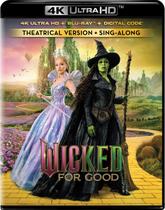 Filme Físico Wicked For Good Universal 4K Ultra HD Filme Físico Wicked For Good Universal 4K Ultra HD