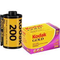 Filme Fotográfico 35mm Colorido 36 Poses Iso 200 Kodak Gold Filme Fotográfico 35mm Colorido 36 Poses Iso 200 Kodak Gold