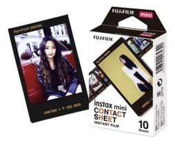 Filme Fotográfico Fujifilm Contact Sheet Para Instax Mini
