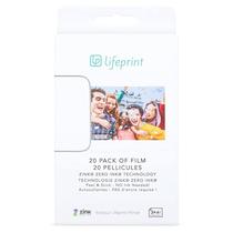 Filme Fotográfico Lifeprint 3x4,5 Sem Tinta Adesivo Pacote com 20 Unidades Filme Fotográfico Lifeprint 3x4,5 Sem Tinta Adesivo Pacote com 20 Unidades