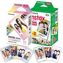 Filme Fuji Instax Mini 20 Fotos + 10 Fotos Macaron Para Mini 11 Mini 9 Filme Fuji Instax Mini 20 Fotos + 10 Fotos Macaron Para Mini 11 Mini 9