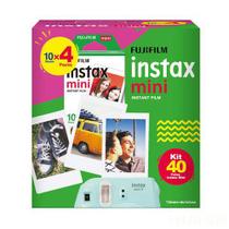 Filme Fujifilm Instax Mini Branco 40 Fotos, 54 X 86 mm, ISO 800