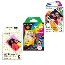 Filme Fujifilm Instax Mini Kit Cores 30 Poses