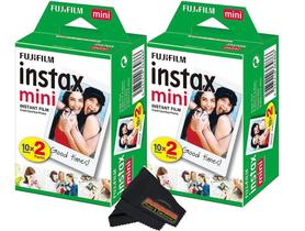 Filme Fujifilm Instax Mini - Pacote com 40 Filmes (2x20)