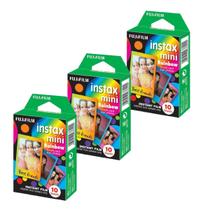 Filme Fujifilm Instax Mini Rainbow 30 Fotos