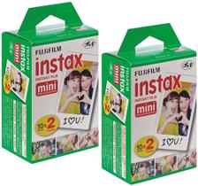Filme Fujifilm Instax Mini Twin Pack 40 fotos para câmera