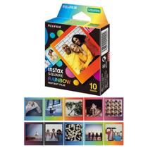 Filme Fujifilm Instax Square Colorido Rainbow 10 Fotos