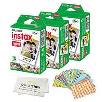 Filme Fujifilm Mini Instant (branco) para Fujifilm Mini 8, 9, 11