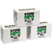 Filme Ilford HP-5 Plus 400 35mm Preto e Branco 24 Exp x3