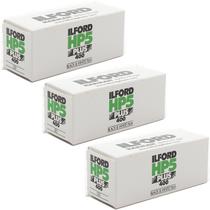 Filme Ilford HP5 Plus preto e branco negativo ISO 400 120, pacote com 3