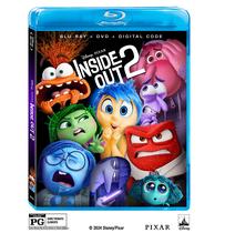 Filme Inside Out 2 Disney Blu-ray DVD Digital
