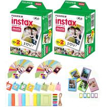 Filme Instantâneo Fuji Instax Mini 40 Fotos + 20 Adesivos