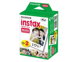 Filme Instantâneo Fujifilm Instax Borda Branca com 20 Unidades