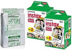 Filme Instantâneo Fujifilm Instax Mini - 50 Folhas (5 Pacotes)