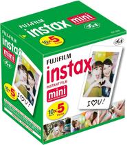 Filme Instantâneo Fujifilm Instax Mini - Pacote com 50 Folhas (10x5)