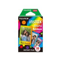 Filme Instantaneo Fujifilm instax mini Rainbow Com 10 Poses